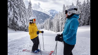 Skifahren am Kristberg im Montafon  Vorarlberg [upl. by Niatsirk]