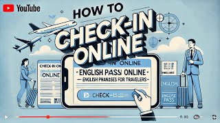 36⏰How to Check In Online English Phrases for Travelers airport [upl. by Suelo]