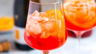 Perfect Aperol Spritz Cocktail Recipe [upl. by Yllen458]