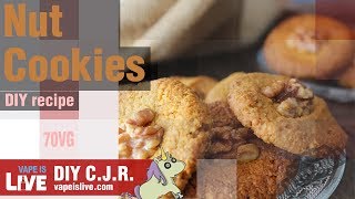 NUT COOKIES DIY EJuice Recipe [upl. by Regnig]