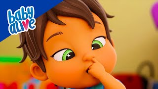 Baby Alive Official 🦠 Stop Picking Your Nose Teo 🌈 Kids Videos 💕 [upl. by Lenod]