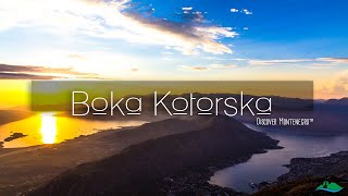 Boka Kotorska  Bay of Kotor  Discover Montenegro in colour ™  CINEMATIC video [upl. by Amethist]