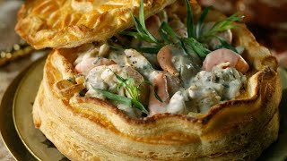 Recette  Vol au vent crevette [upl. by Ahseal]