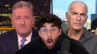 Norman Finkelstein DESTROYS Piers Morgan In Debate On Israel  hasanabi reacts [upl. by Neelasor]