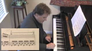 Taboloff Piano Tutorials Trills on Sonata in C Major by Mozart [upl. by Anemij479]