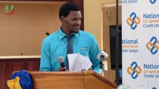 National cooperative credit union Ltd Scholarship Presentation Ceremony [upl. by Clyde]