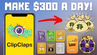 How to Earn 300 A Day With This App  ClipClaps App Zynn Alternative [upl. by Hendrickson]