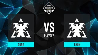 Cure vs ByuN  ESL SC2 Masters Winter 2023 Finals  Quarterfinals [upl. by Eekram]