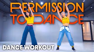 Dance Workout BTS Permission to Dance  MYLEE Cardio Dance Workout  Permission to Dance Dance [upl. by Rigby586]