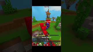 Sweat🔥… minecraft bedwars dragclick hypixel fireballfight hexaland shorts [upl. by Ennad]