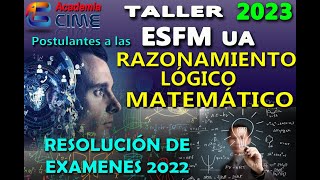 RAZONAMIENTO LÓGICO MATEMÁTICOEXÁMENES RESUELTOS 2022 [upl. by Annissa997]