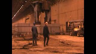 Shotton Steel works Cold mill finishing bays 3 Temper mill demolition part 2 [upl. by Lowrie588]