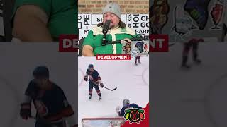 Connor Bedard scores SICK HIGHLIGHT REEL GOAL chicagoblackhawks ConnorBedard Bedard nhl [upl. by Nysa738]