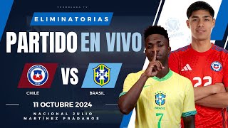 🔴 Chile vs Brasil EN VIVO  Eliminatorias [upl. by Iadam]