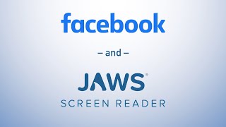 Using Facebook with JAWS Groups [upl. by Schwejda]