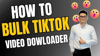 Tiktok Bulk Downloader  Download Tiktok Video Without Watermark [upl. by Tinaret]