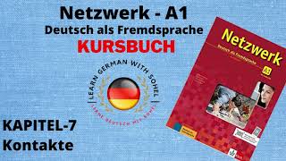 Netzwerk Kursbuch  A1 Audio II KAPITEL – 7 II Kontakte [upl. by Annawyt]