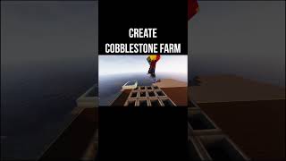 Create CobbleStone farm Tutorial  guide 1182  1201 minecraft java [upl. by Oirretna]