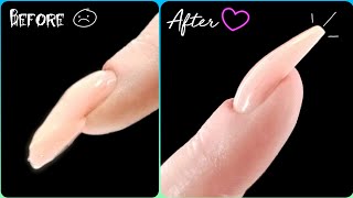 How To FILING amp SHAPING POLYGEL NAILS FOR BEGINNERS 💅 [upl. by Donnell]