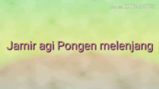 Ao Song  Jamir Agi Pongen Melenjang Lyrics Video [upl. by Ahsurej]