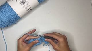 Half Double Crochet Stitch [upl. by Ancelin]