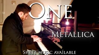 Metallica  One  Advanced Piano Cover Arr Yannick Streibert [upl. by Salb]