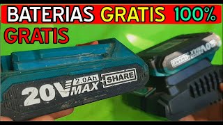 COMO ARREGLAR LAS BATERIAS RECARGABLES GRATIS  TALADROSAMOLADORASPULIDORAS TOOLS PORTATILES [upl. by Bolger]