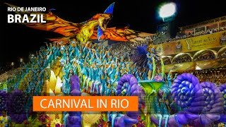 Brazil Carnival The Rio de Janeiro parade in 1 minute [upl. by Kendyl]