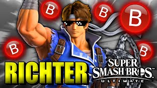 Richter Is TopTier Stealing Souls With Richter  Smash Ultimate Montage [upl. by Maureen]