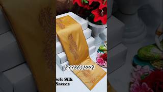 softsilk borderless saree trendingshorts elampillai viralvideos reels shortvideo [upl. by Nottirb]