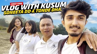 FIRST TIME VLOG WITH KUSUM😍 Sooneetaamp TondeGamer🥰 [upl. by Everest]