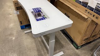 COSTCO Tresanti Adjustable Height Desk [upl. by Ecnedac973]