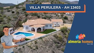 SOLD 4 bedroom villa for sale in Albox with a pool  Villa Perulera  AH13403 [upl. by Starks]