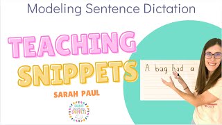 Introducing Sentence Dictation [upl. by Nagad]