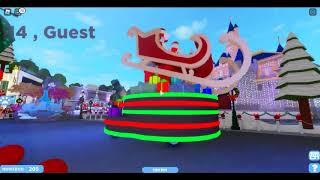 Ounce Upon a Christmas Time Parade Movieland 2020 ROBLOX [upl. by Gibrian851]