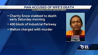 Columbiana man charged in fatal stabbing of wife [upl. by Alekal562]