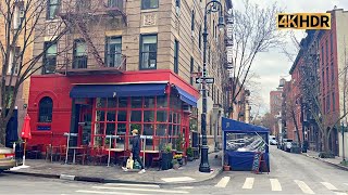 New York 2022  Walking Greenwich Village  Manhattan 4k [upl. by Jolene140]