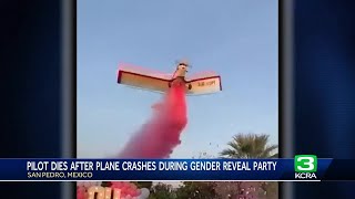 Gender reveal party ends in tragedy as plane crashes in front of oblivious guests  New York Post [upl. by Tteve505]