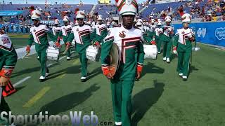 FAMU Marching In vs BCU [upl. by Vern]