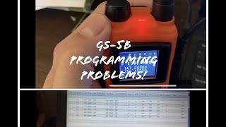 Problems with the programming cable and software Radioddity GS5B [upl. by Knepper16]