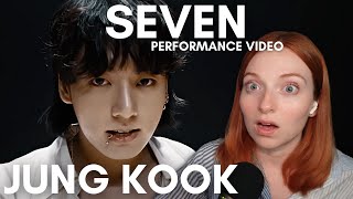 정국 Jung Kook Seven feat Latto Official Performance Video Reaction [upl. by Hefter279]