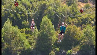 Parque Río Secreto Aventura en el Bembézar Hornachuelos Córdoba [upl. by Berkly]