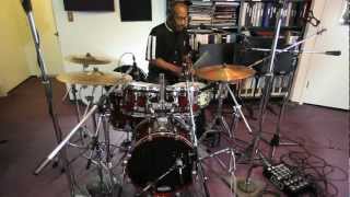 Joel Smith On Drums Track One [upl. by Kerat]