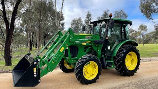 John Deere 5095M Tractor [upl. by Esilrahc97]