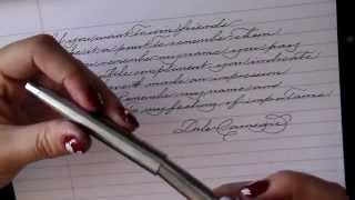 Writing with a Pilot Myu 701Murex fountain pen [upl. by Mayda]