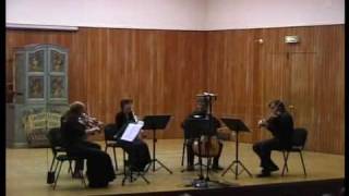 C M von Weber  Clarinet quintet in B Major op 34 I mv [upl. by Nottap]