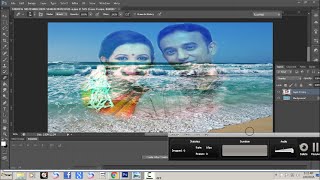 Adobe photoshop cs6 Bangla tutorial8 How to blend two photos together [upl. by Navek]