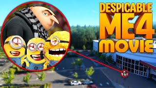 Drone Catches GRU amp MINION ARMY AT THE MOVIES DESPICABLE ME 4 FULL MOVIE [upl. by Odradlig]