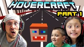 Dad amp Kids play HOVERCRAFT Part 1 The DUDDY Craft Our 1st High Score FGTEEV FAMILY GAMEPLAY [upl. by Soalokin]