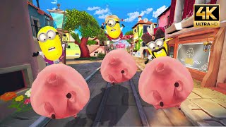 Minion Rush Gameplay Freedonia  EPISODE 01 UHD 4K [upl. by Tse]